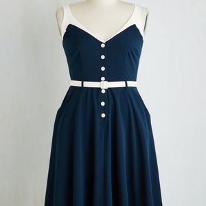 ModCloth Sense of Tasteful Dress
